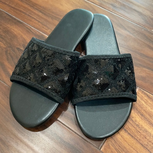 Sequin Decor Slide Sandal - Picture 6 of 7